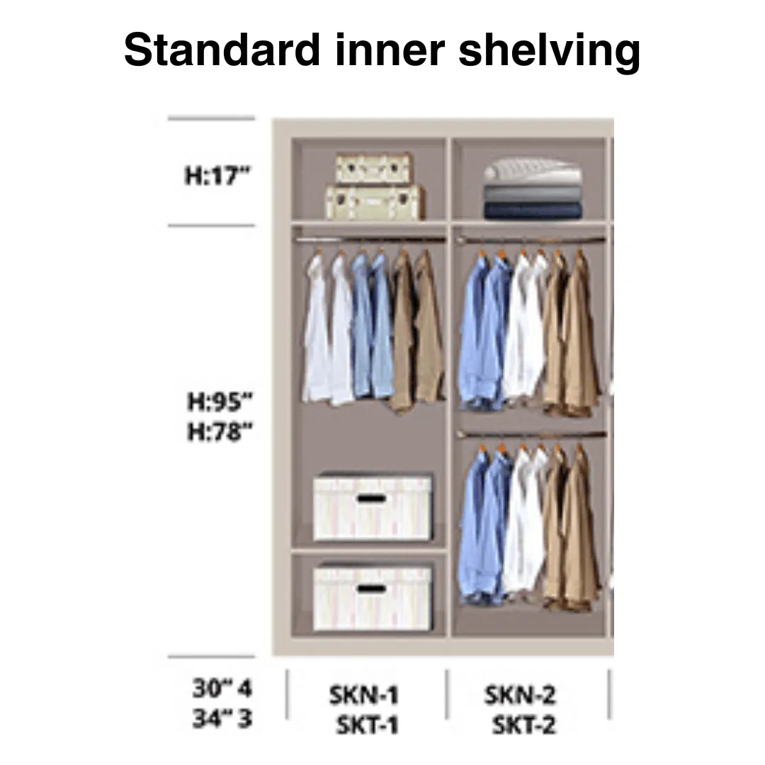 6ftx8ft Sliding Door Wardrobe D4(NC-S2)