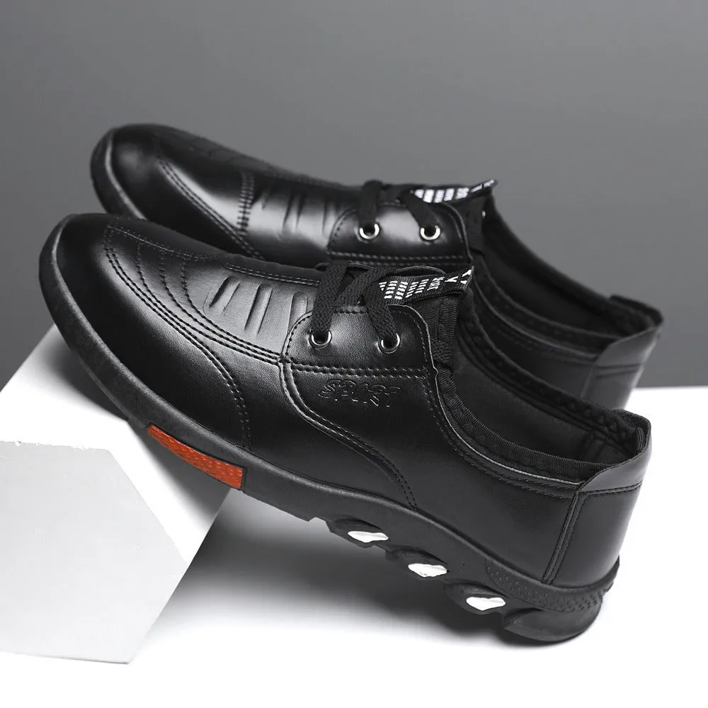 Brand Designer Shoes Mens Loafers Spring Fashion Slip on Leather Shoes
