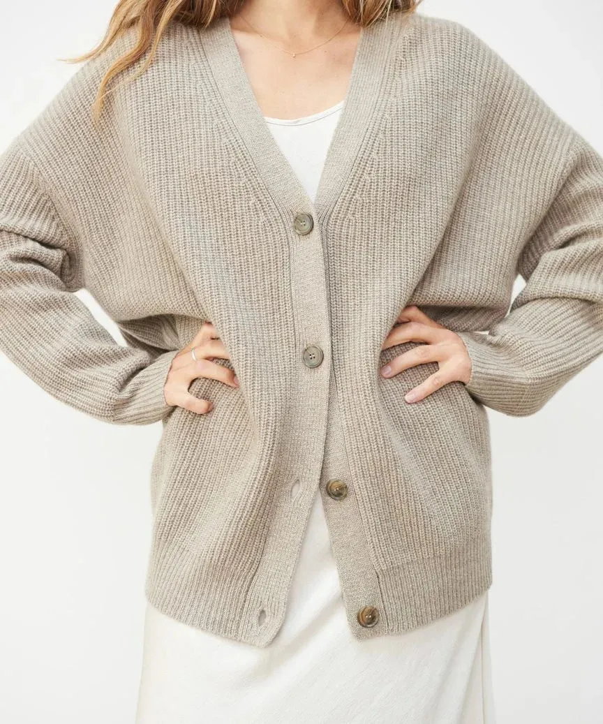 Catherine | Luxurious V-Neck Cardigan for Women