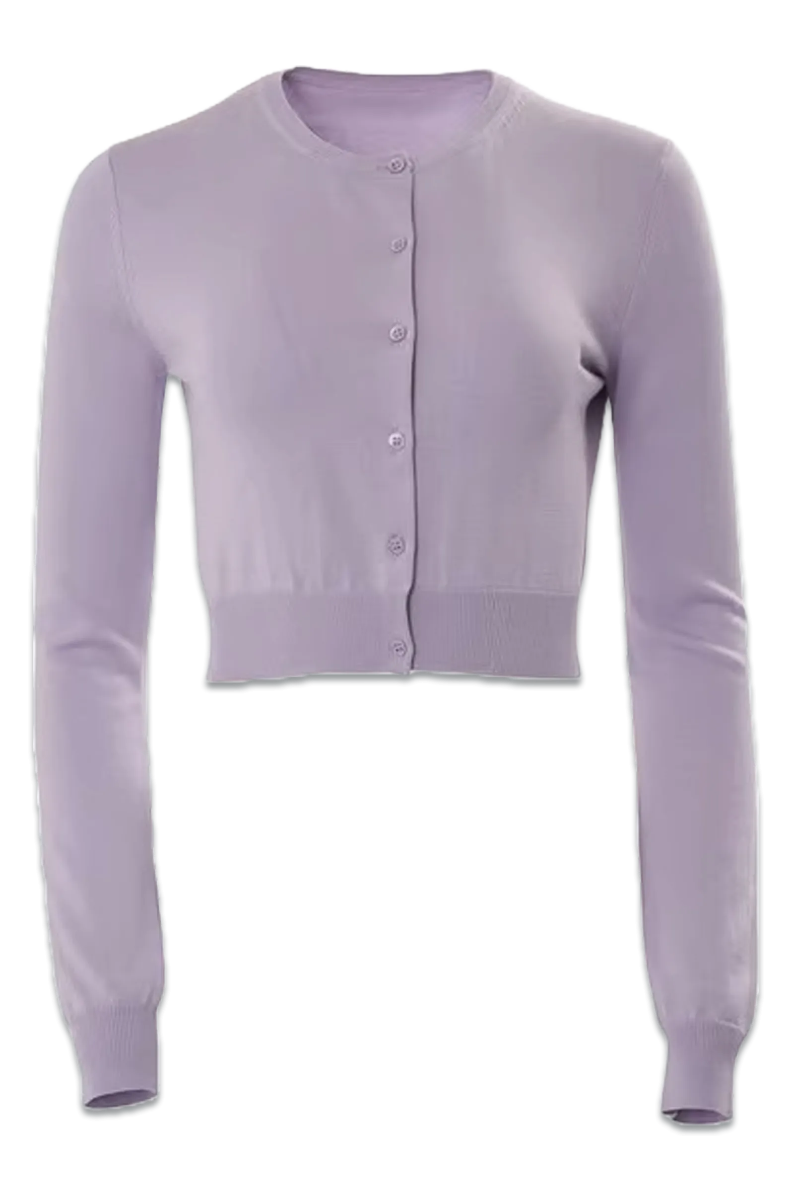 Cropped Long Sleeve Cardigan