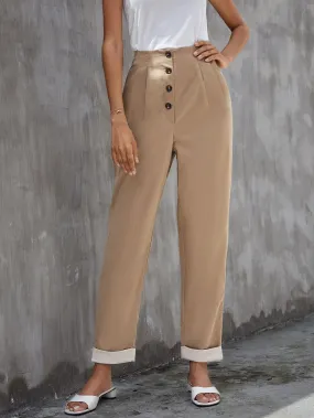 Elegant Natural Long Women Pants