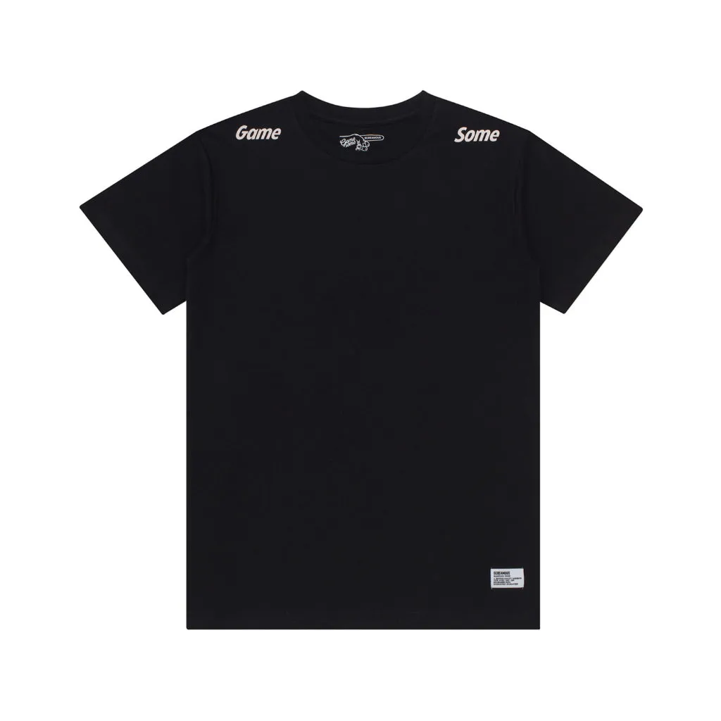 GAMESOME T-Shirt THE CIRCUIT BLACK