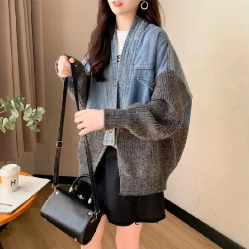 Lazy Dazy Denim Cardigan