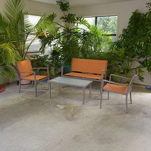 TRAXION 4-210 OUTDOOR PATIO FURNITURE SET